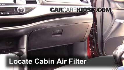 2014 Toyota Highlander LE 3.5L V6 Air Filter (Cabin) Check